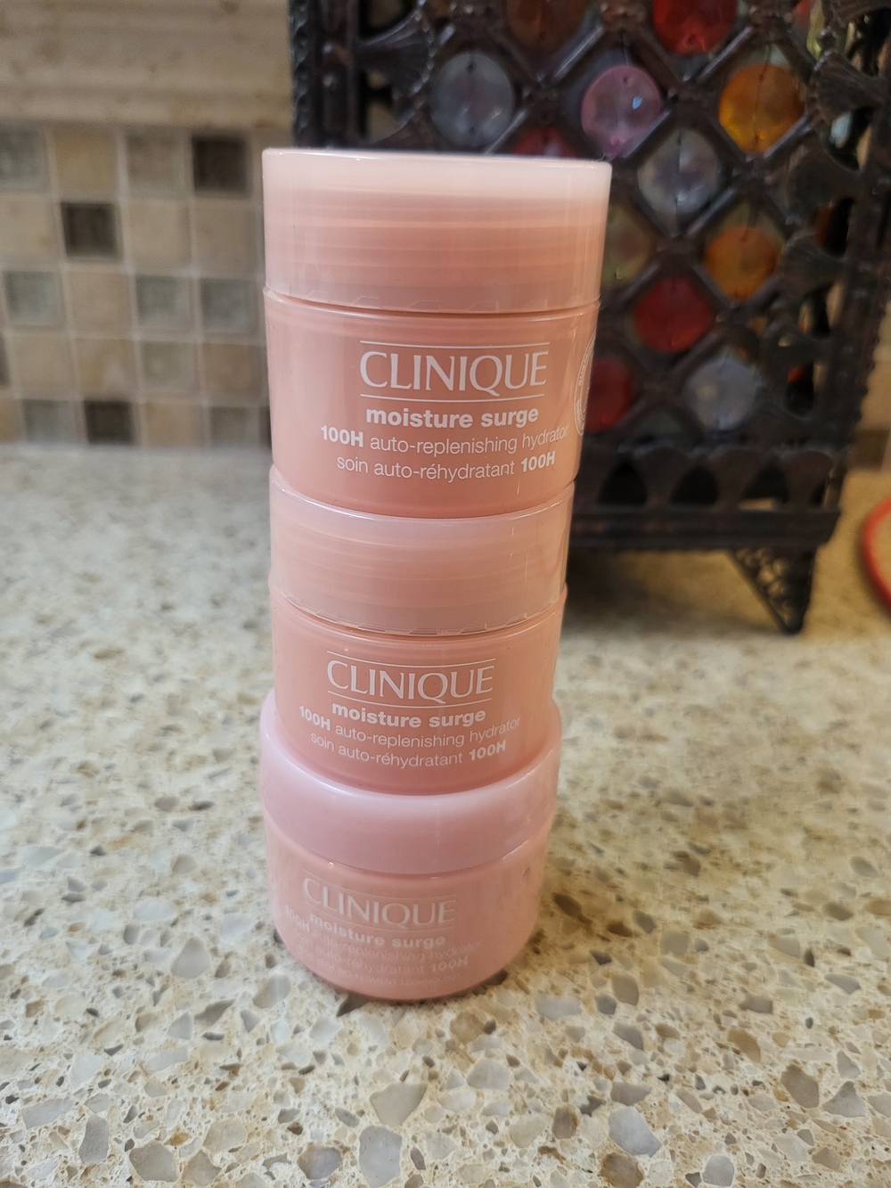 Clinique Moisture Surge Hydrating Gel New (2) .5 oz (1) 1 Oz = 2 Oz